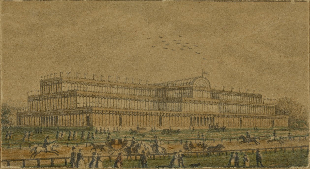 クリスタルパレス、1851年 作： 英語学校