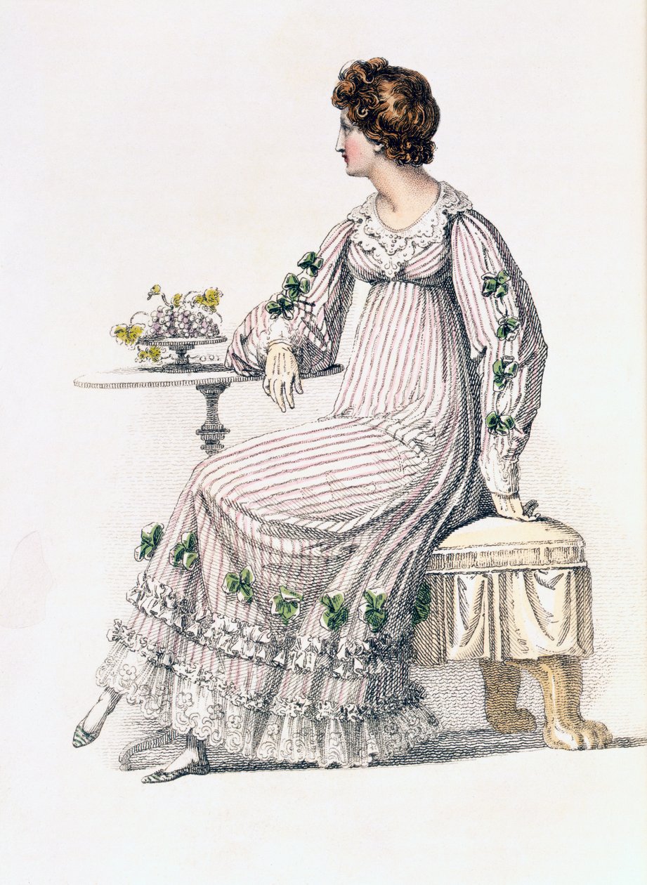 Ackermanns Repository of Artsのデイドレス、ファッションプレート 作： 英語学校