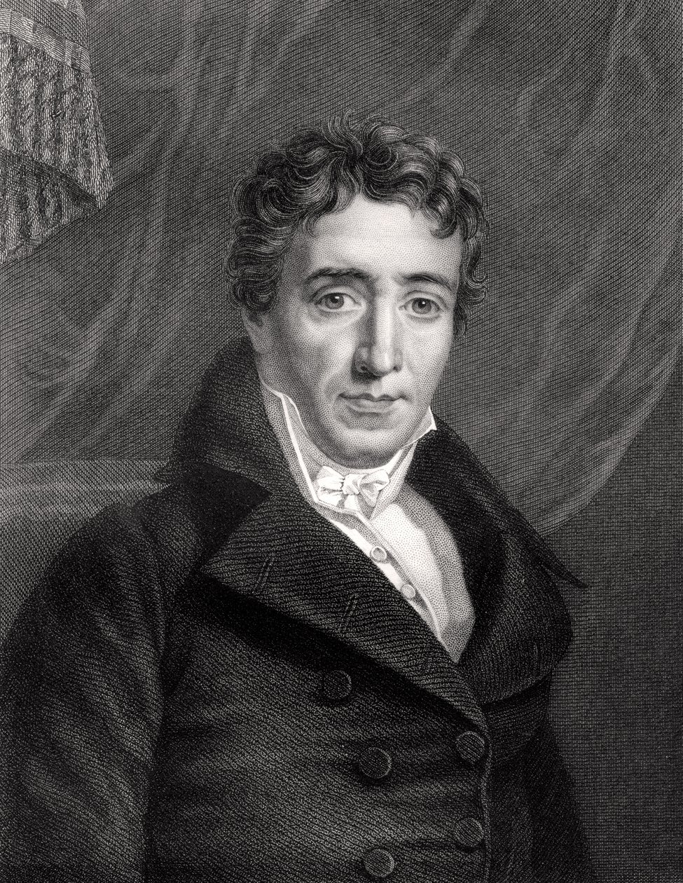 Emmanuel Joseph Sieyes、WH Moteによって彫刻された、1843年にロンドンで出版された「歴史的スケッチの政治家」のイラスト 作： 英語学校