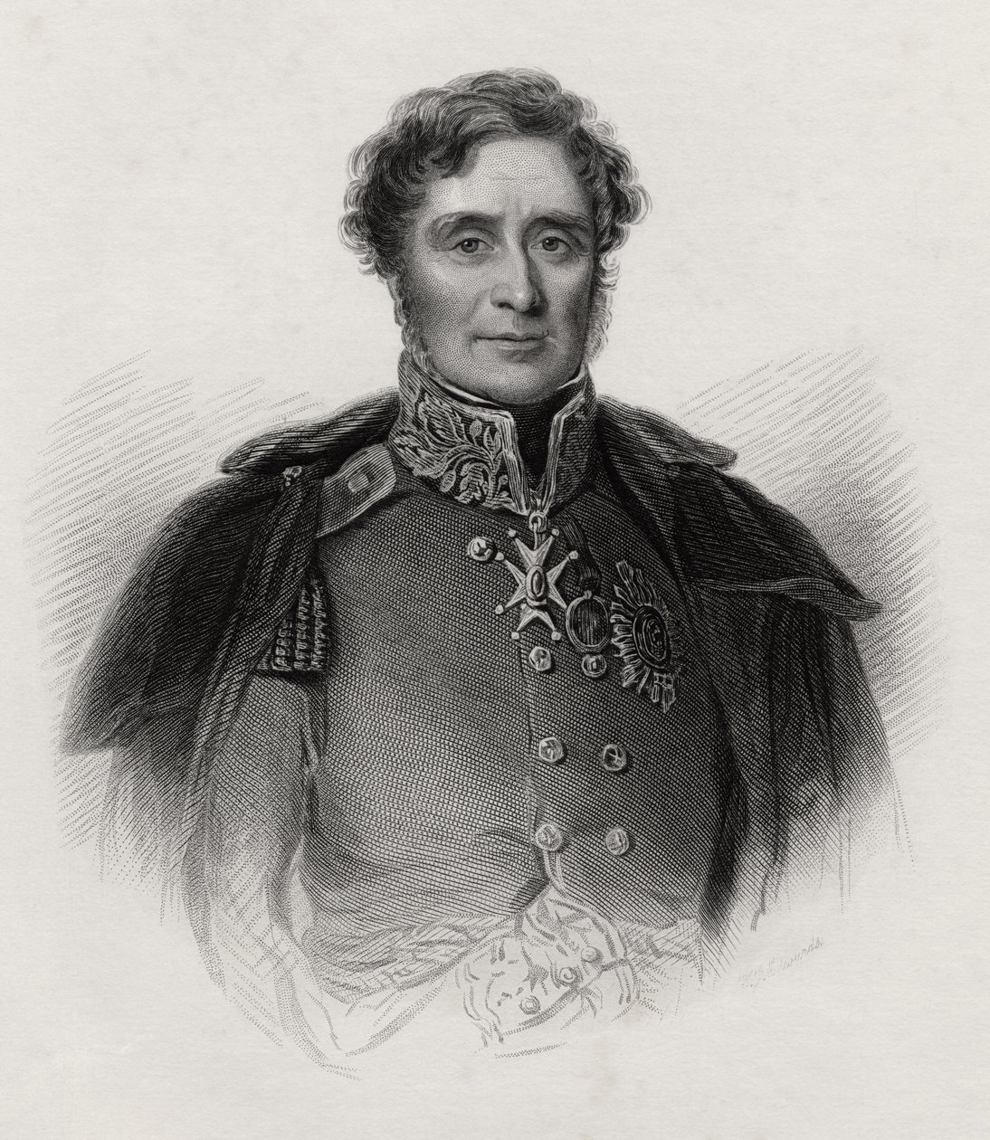 フィッツロイ・ジェームズ・ヘンリー・サマセット（1788-1855）、最初の男爵ラグラン 作： 英語学校