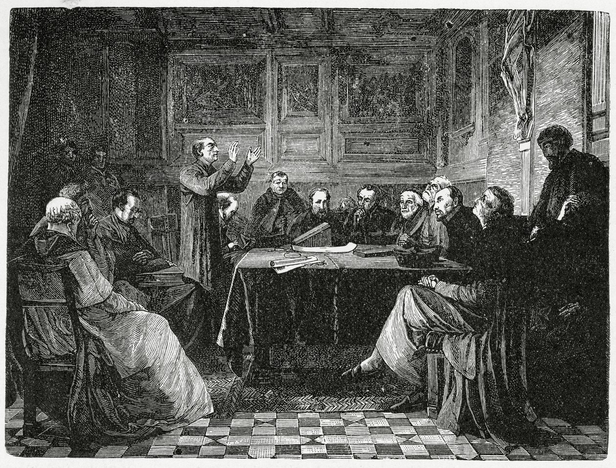 1540年、1882年のイエズス会勲章の結成 作： 英語学校