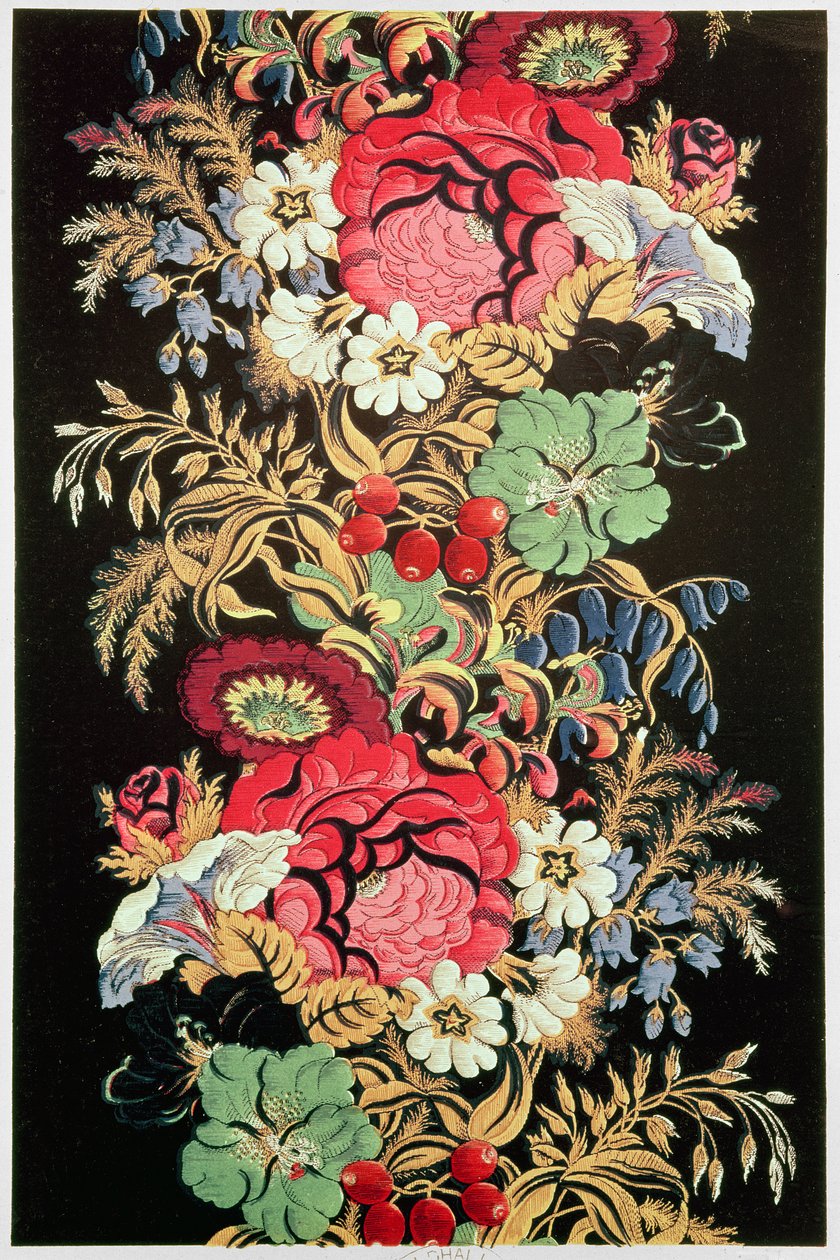 素晴らしい展覧会、1851年：M.ディグビーワイアットによって彫刻されたリボン 作： 英語学校