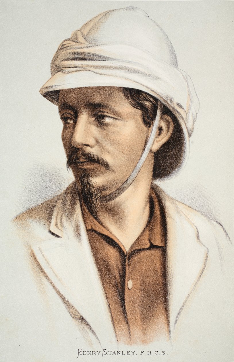 ヘンリースタンリーFRGS、J。ユーイングリッチーのパブリッシュによる「The Pictorial Edition of the Life and Discoveries of David Livingstone」のイラストA. Fullarton＆Co.、1876年 作： 英語学校