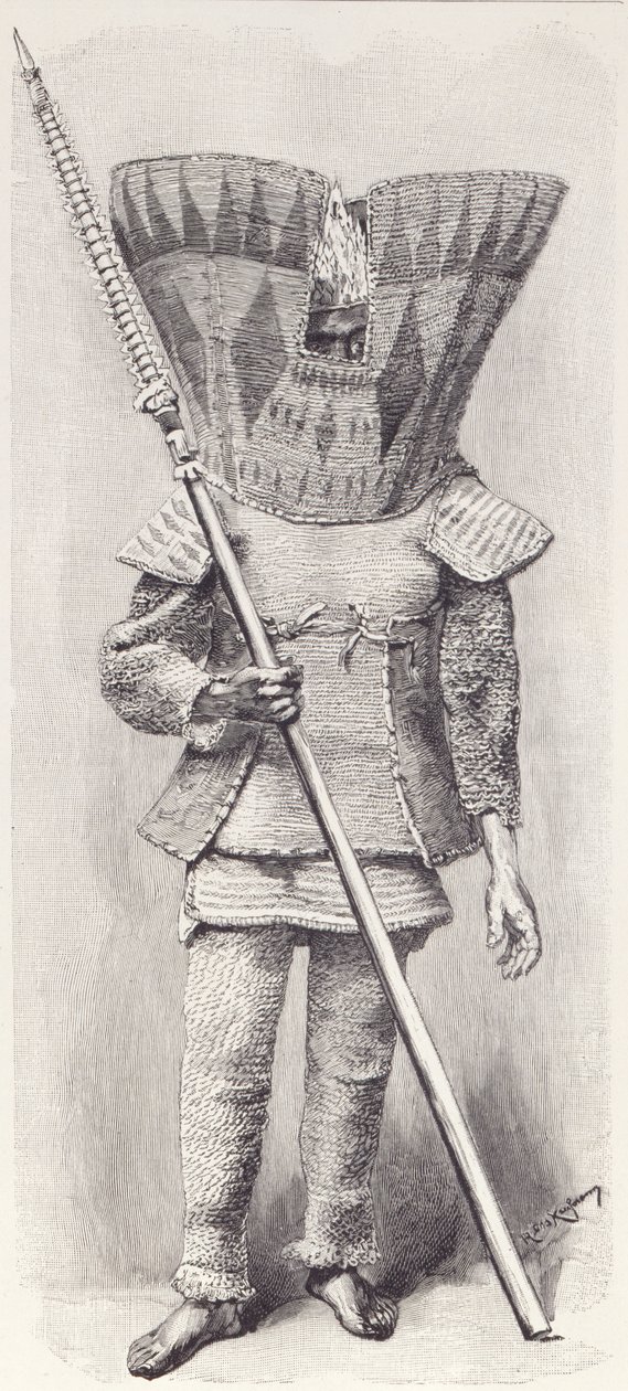 キングスミルアイランダー、完全な武装、The History of Mankind、Vol.1、教授、Friedrich Ratzel、1896 作： 英語学校