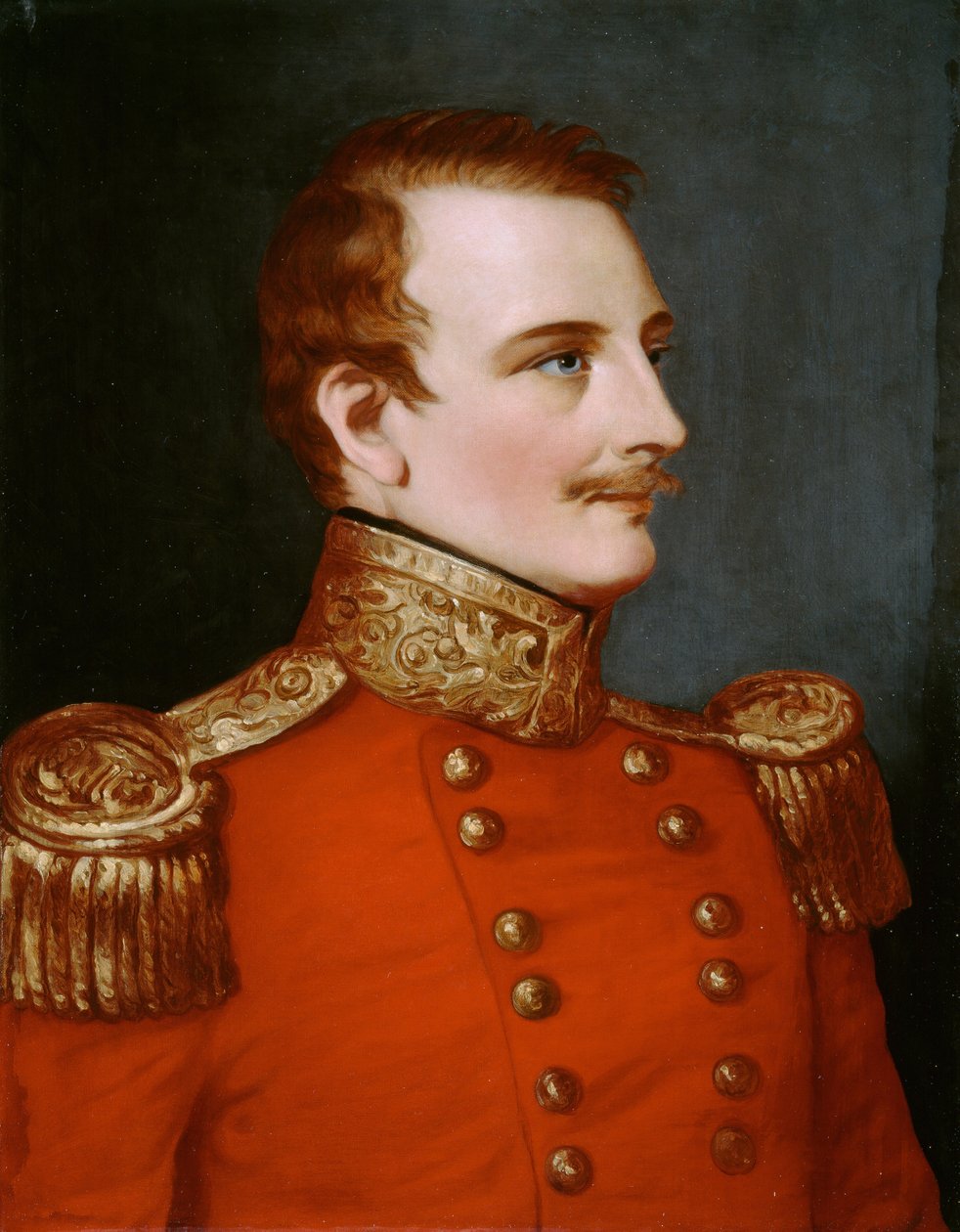 ヘンリー・ウォルター・ベルー少佐（1802-1842）c.1841 作： 英語学校