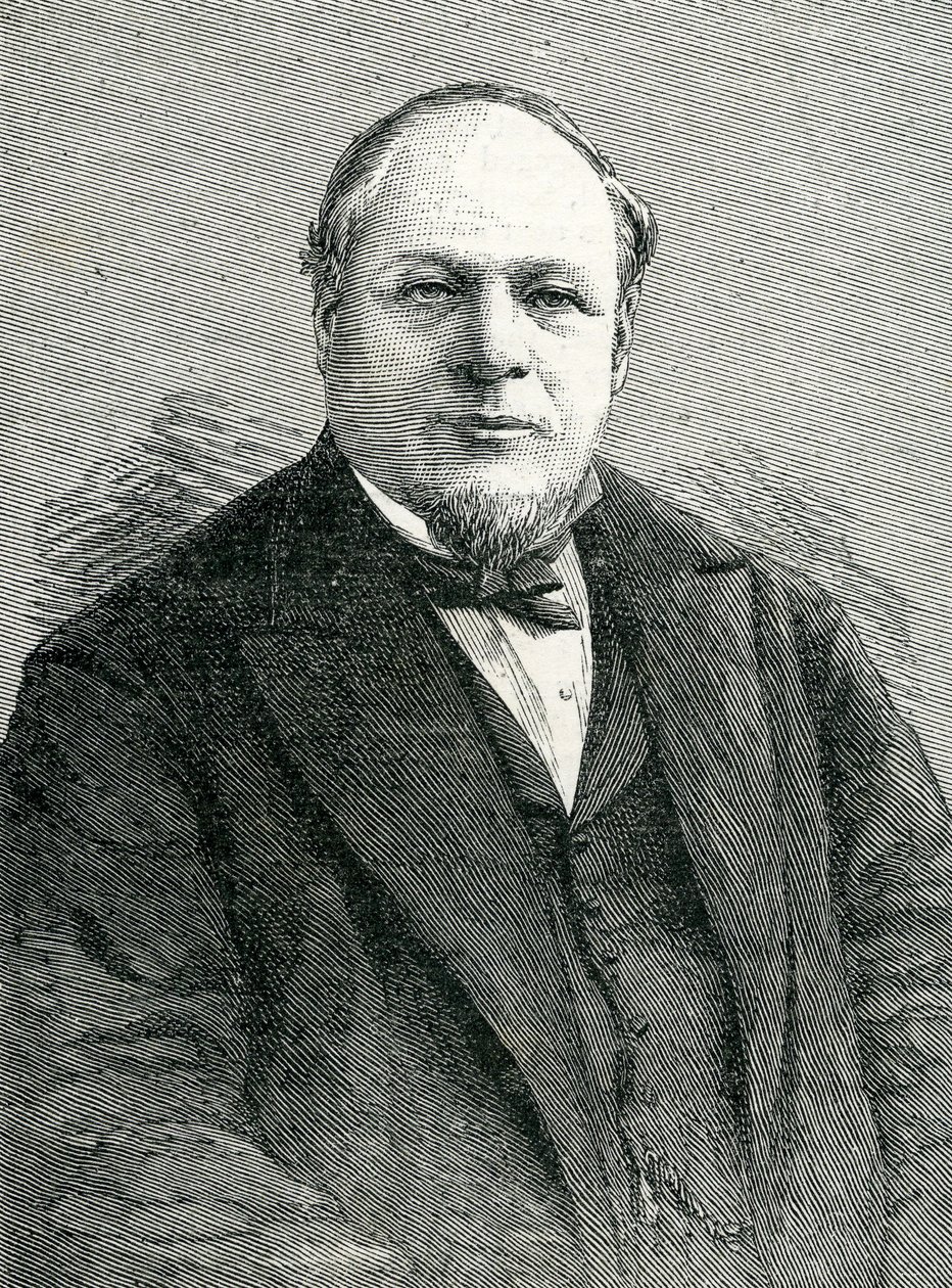 シドニー市長ジョンヤング氏、1886年5月8日のグラフィックのイラスト 作： 英語学校