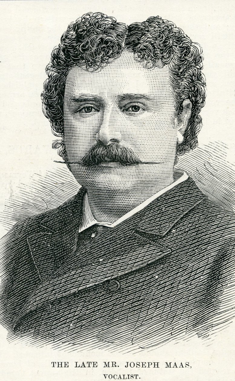 ジョセフ・マース氏（1847-1886）「グラフィック」のためのイラストレーション 作： 英語学校