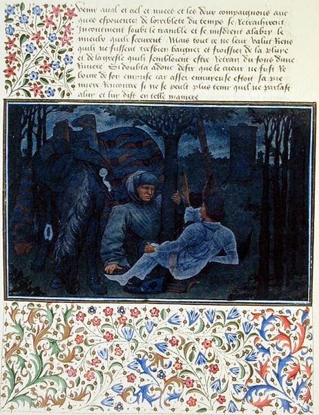 Ms.2597 アスペンの下で眠る心と欲望、ルネ・ダンジューの「Livre du Coeur d