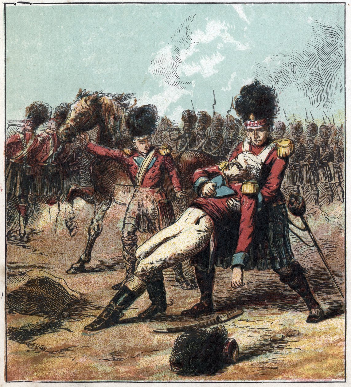 ナポレオン戦争：エジプト遠征(1798-1801)：ラルフ・アバクロンビー(Abercromby)(1734-1801)将軍の部隊は、フランスのメノウ将軍(1750-1810)の部隊をCanopeで破ったが、彼は1801年3月21日にその地で死亡した。