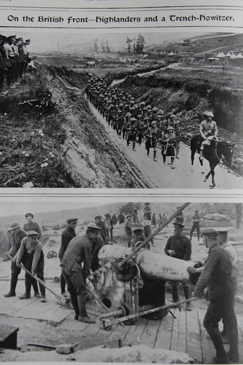 イギリス戦線で-ハイランダーズと塹壕砲、1914-18 作： 英語学校
