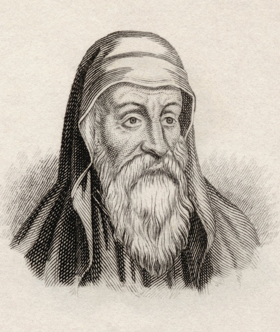 1825年に出版された「クラベス歴史辞典」のOrigen、またはOrigen Adamantius 作： 英語学校