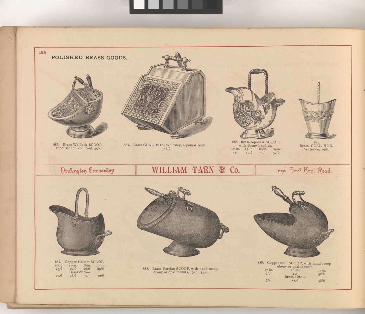1890-1900年頃の「William Tarn and Co.
