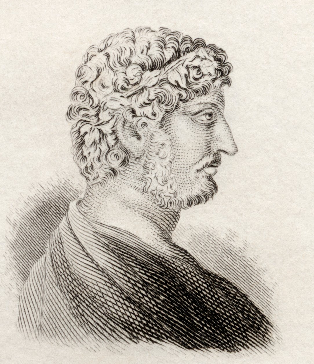 1825年に出版された「クラブの歴史辞典」からのペルシウス 作： 英語学校