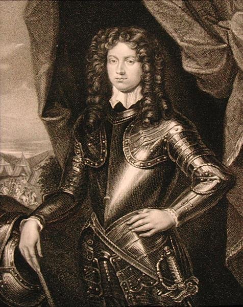 ヘンリー・スペンサー（1620-43）初代サンダーランド伯爵の肖像（「ロッジの英国肖像画」より 作： 英語学校