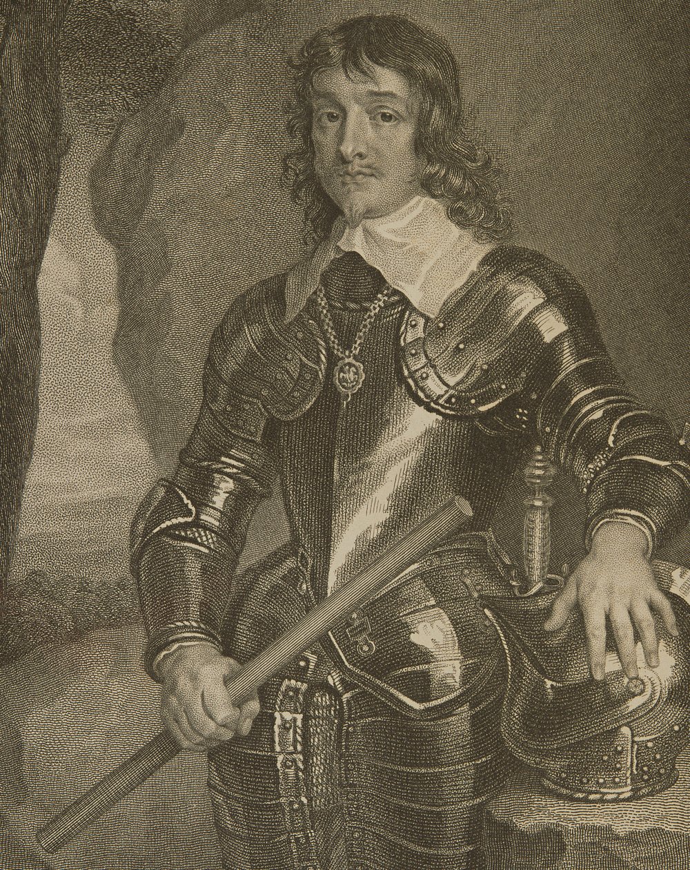 ジェームズハミルトンの肖像（1606-49）「ロッジの英国の肖像」1823年から第3侯爵とハミルトンの第1公爵 作： 英語学校