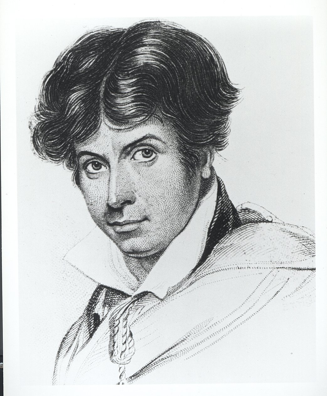 James Henry Leigh Hunt（1784-1859）の肖像 作： 英語学校