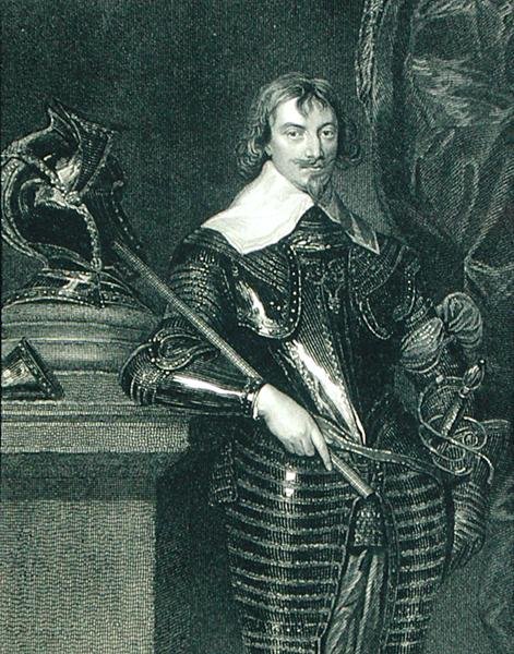 ロバート・リッチ（1587-1658）第2代ウォーリック伯爵の肖像（「ロッジの英国肖像画」より 作： 英語学校