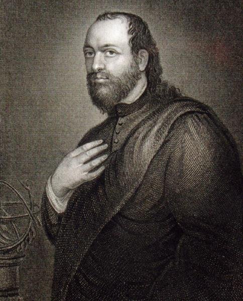 ケネルム・ディグビー卿（1603-65）の肖像（「ロッジの英国肖像」より 作： 英語学校