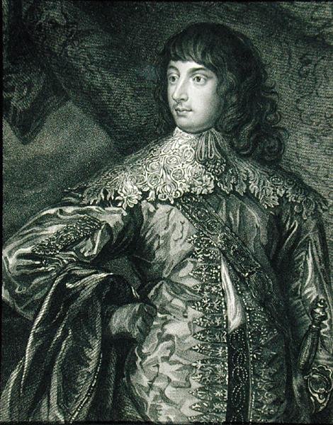 ウィリアム・ラッセル（1613-1700）ベッドフォード第1公爵・第5伯爵の肖像（「ロッジの英国肖像画」より 作： 英語学校