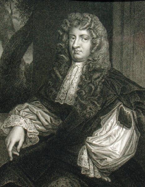 ラッセル卿ウィリアム・ラッセル（1639-83）の肖像（「ロッジの英国肖像画」より 作： 英語学校