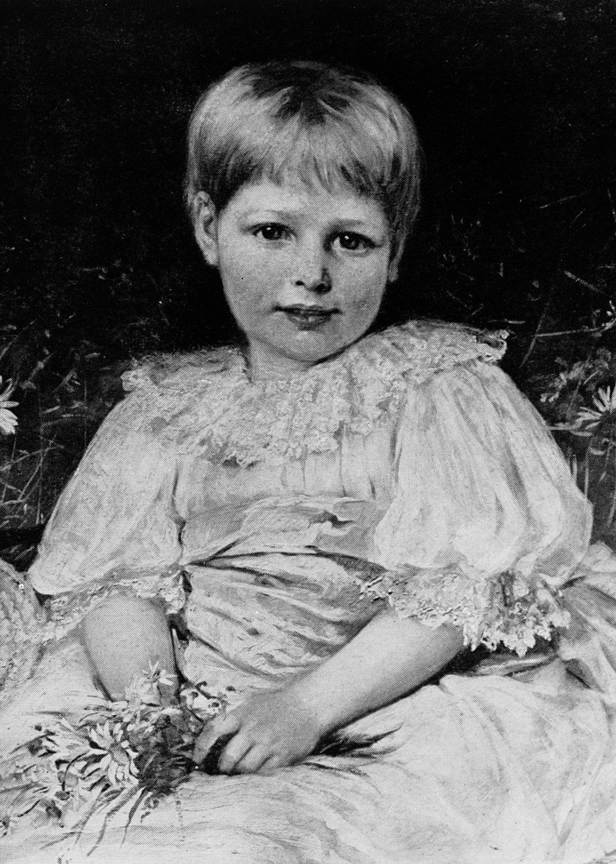 ラドクリフホール（1896-1943）、5歳 作： 英語学校