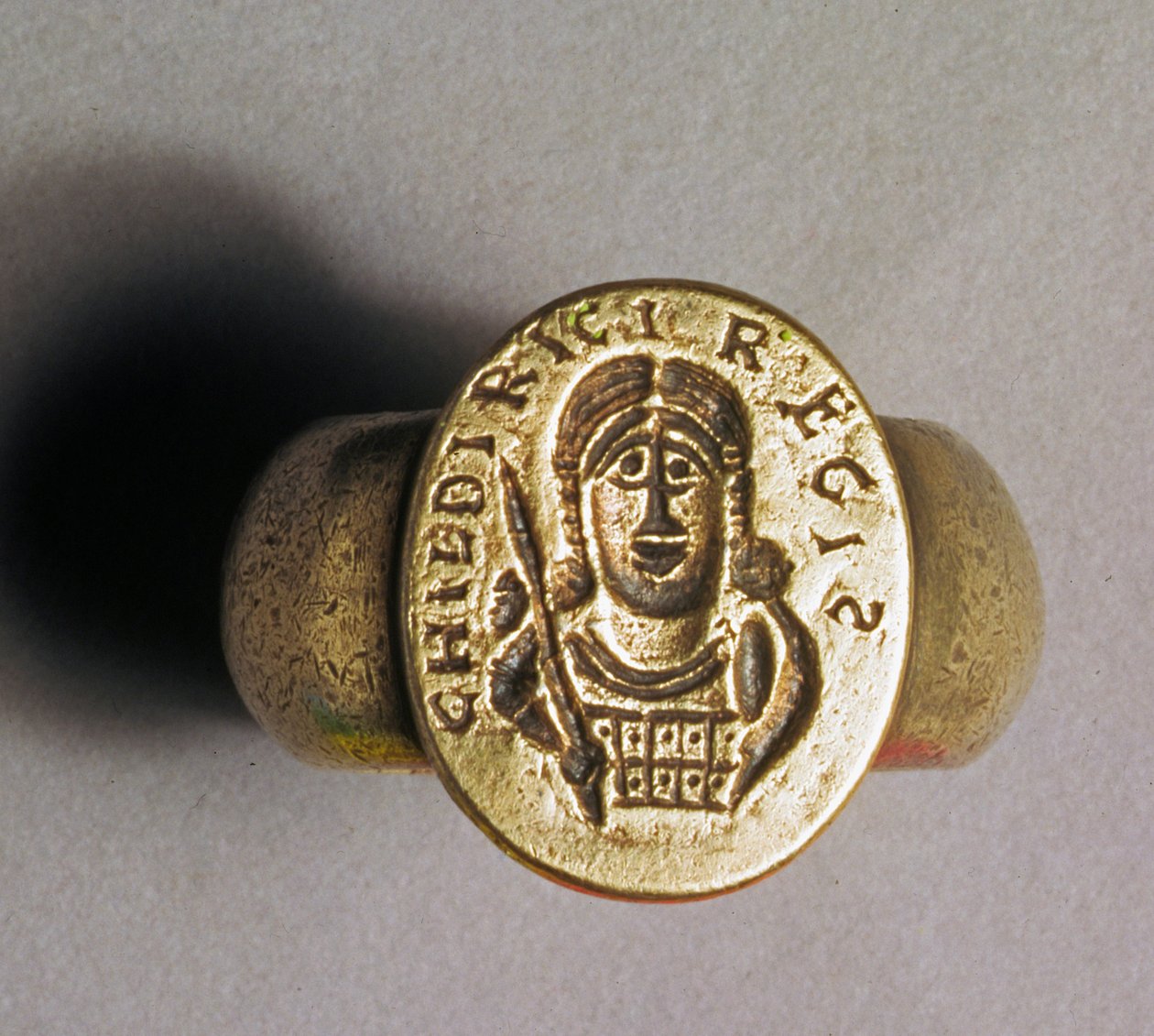 Childericsリングのレプリカのエレクトロタイプ、1831年（金属） 作： 英語学校