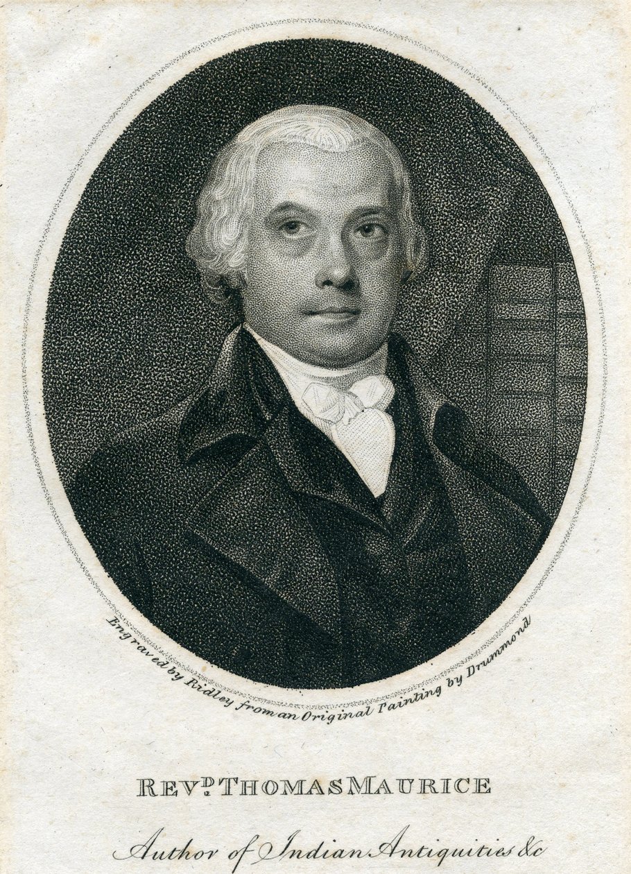 牧師トーマス・モーリス（1754-1824）（彫刻作品 作： 英語学校