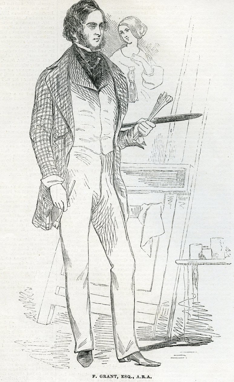 サー・フランシス・グラント（1803-78） 作： 英語学校