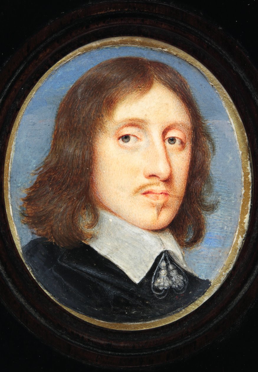 Sir Henry Vane The Younger（水彩・ベラム 作： 英語学校