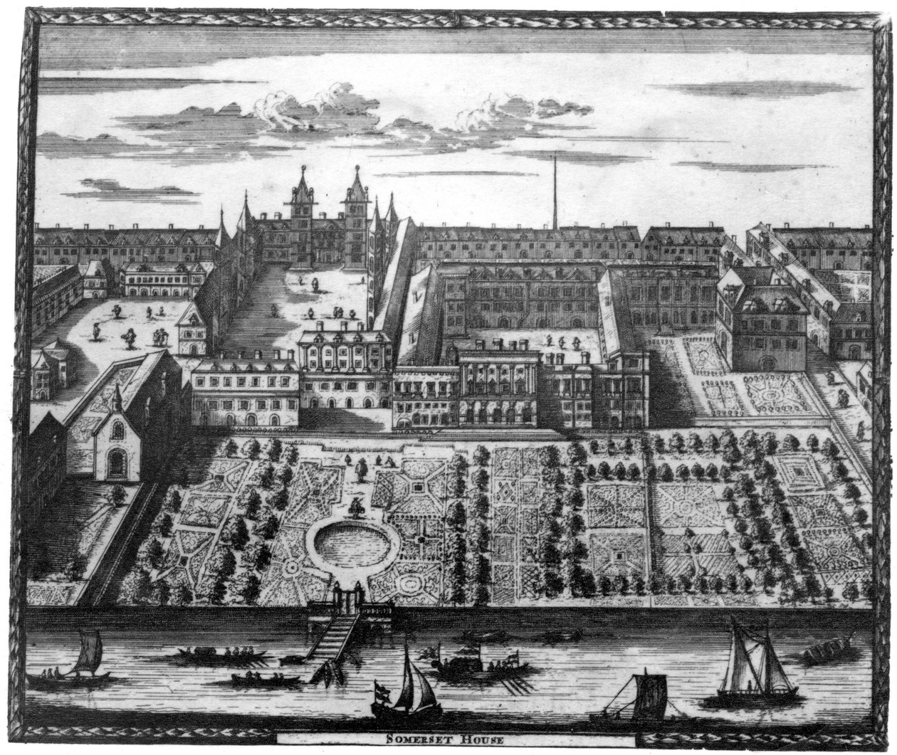 サマセットハウス、1690年 作： 英語学校