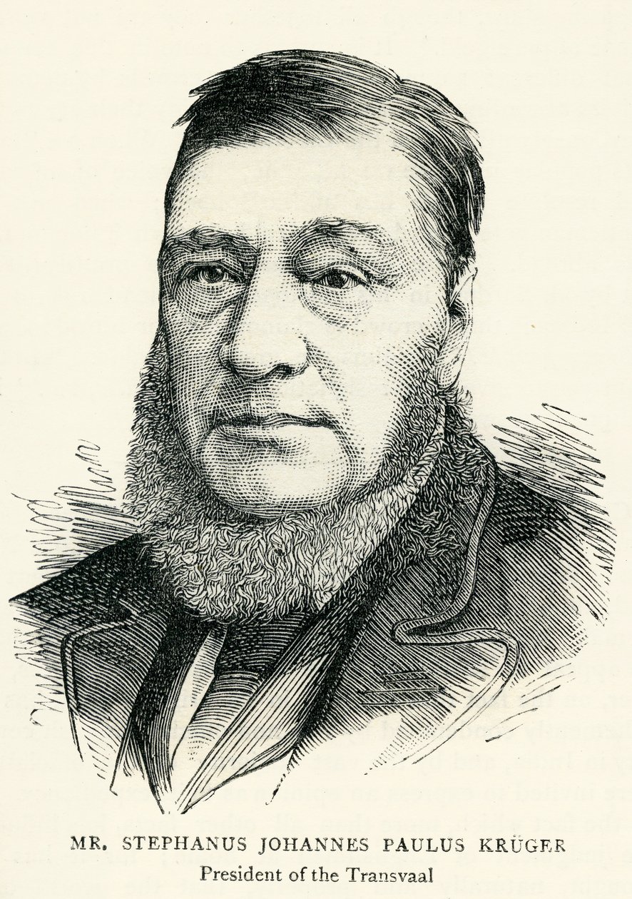 Stephanus Johannes Paulus Kruger (1825-1904) The Graphicのためのイラストレーション 作： 英語学校