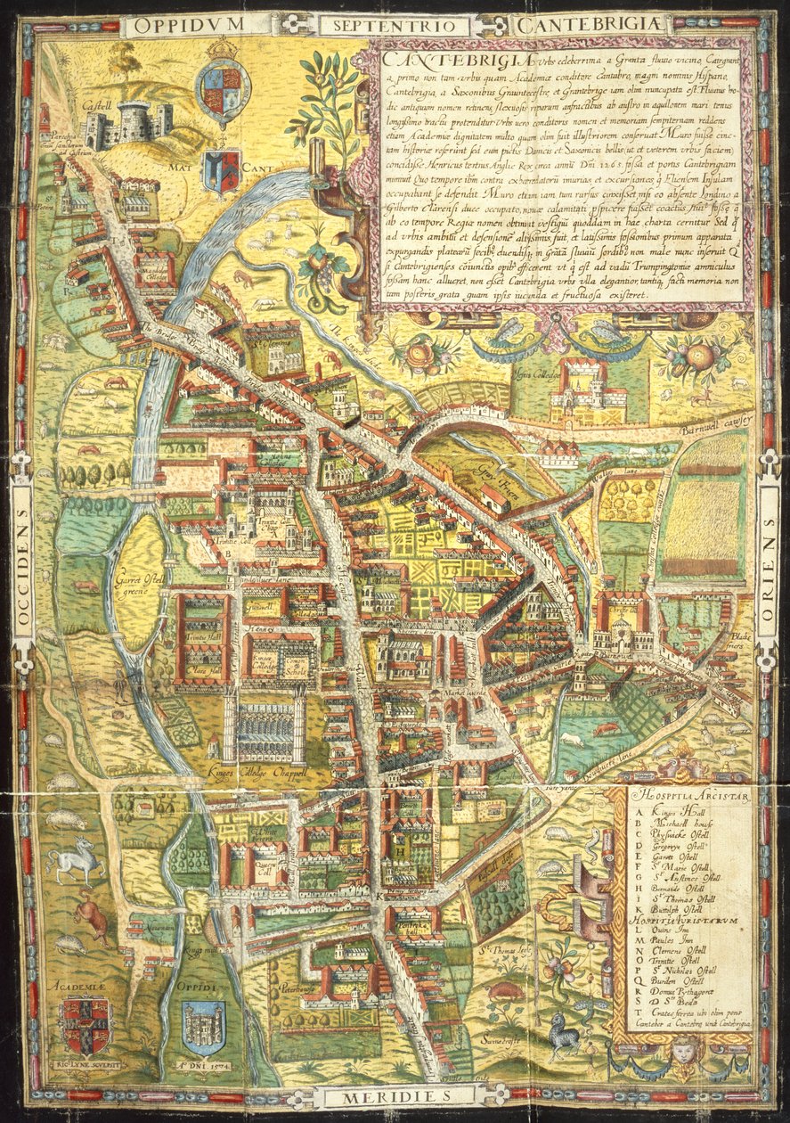 ケンブリッジの地図 | 英語学校
