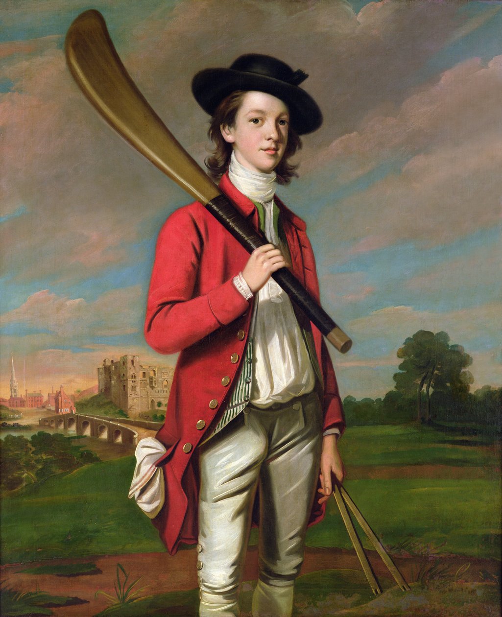 コウモリの少年：ウォルターホークスワースフォークス、1760年頃 作： 英語学校
