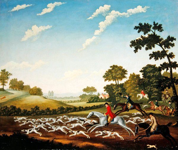ザ・チェイス」1770年頃（油彩・キャンバス） 作： 英語学校