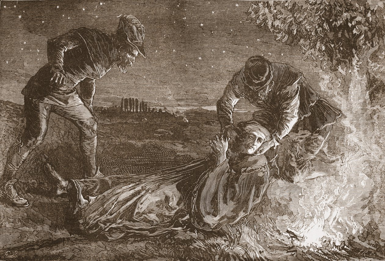 ツウィングルの死、James Aitken Wylie (1808-1890) による「The History of Protestantism」のイラスト、パブ。 1878年（彫刻） 作： 英語学校