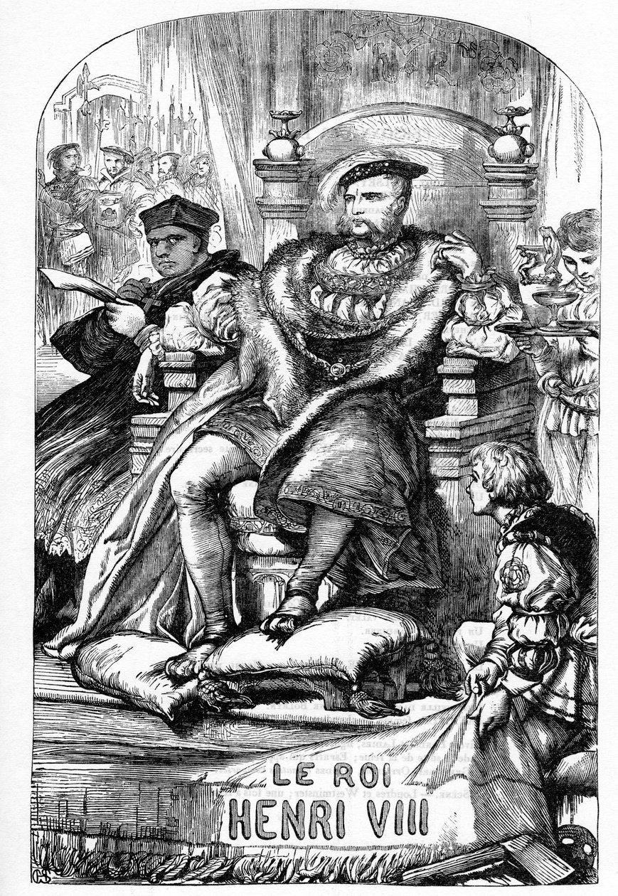 The Famous History of King Henry the Eighth - Illustrated in "Works complete by William Shakespeare" 1866 - この版の図版と一般的な形式は、ロンドンで出版されたCassell