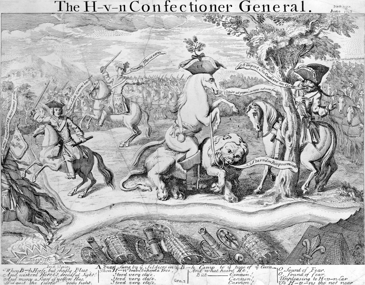 H- V- Nコンフェクショナージェネラル、1743年 作： 英語学校