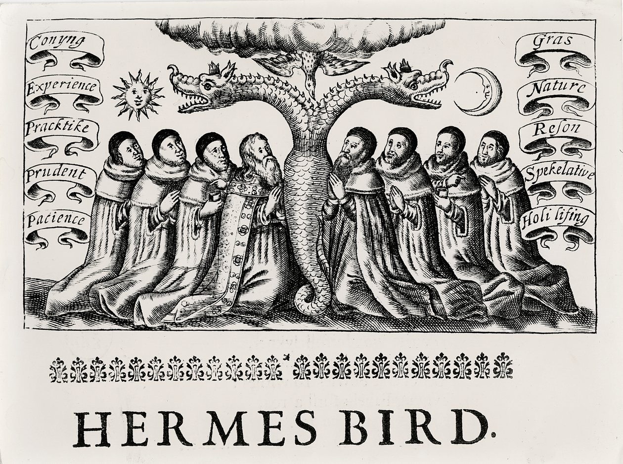 エルメスバード、Theatrum Chemicum、1652年 作： 英語学校