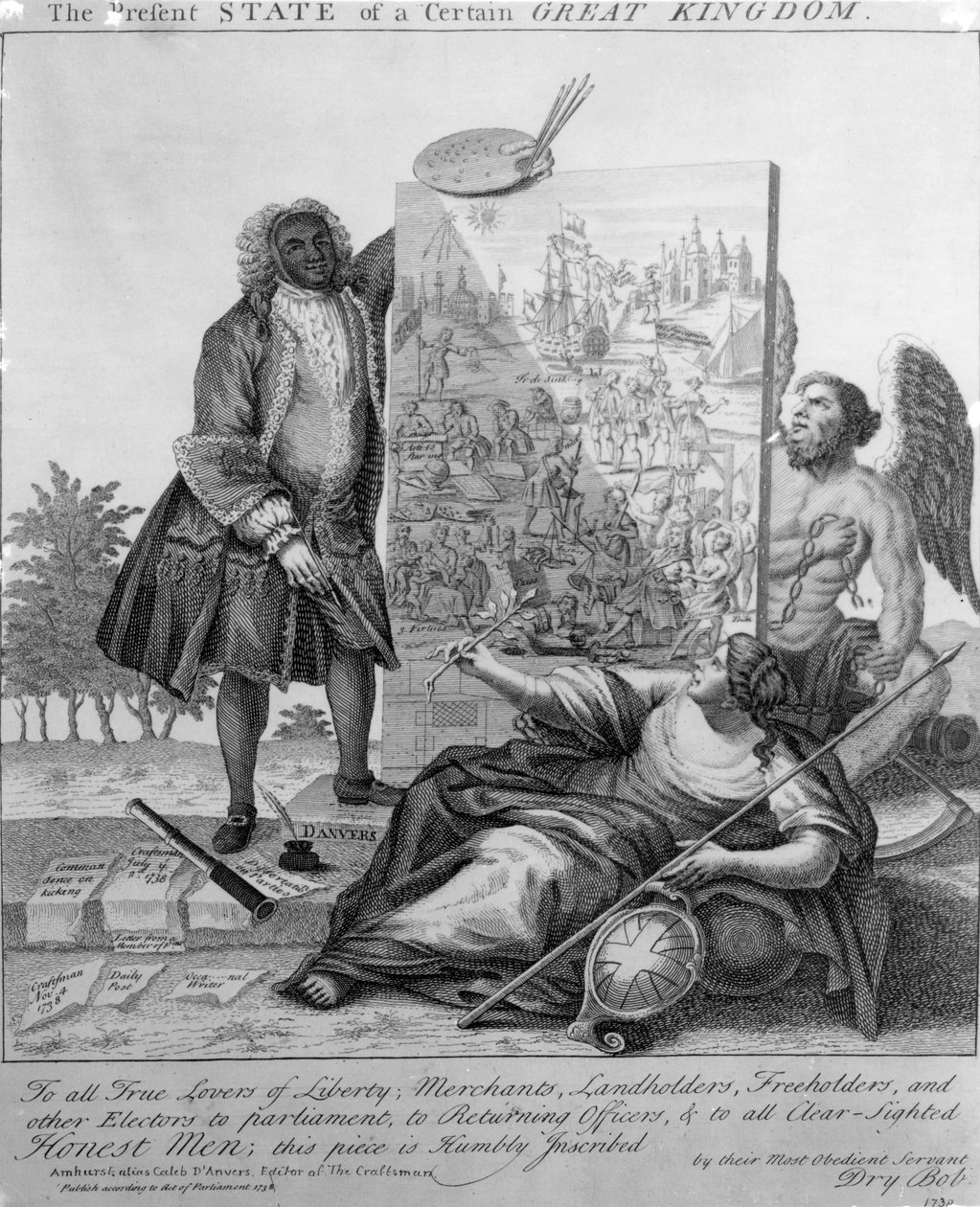 1738年のある偉大な王国の現状 作： 英語学校