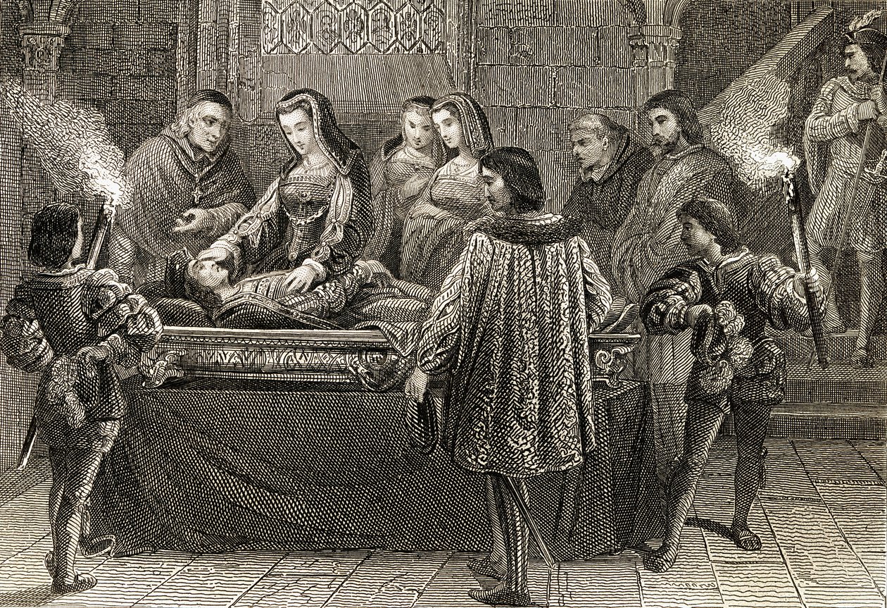 フィリップ・ザ・ハンサムの埋葬（1478-1506） 作： 英語学校