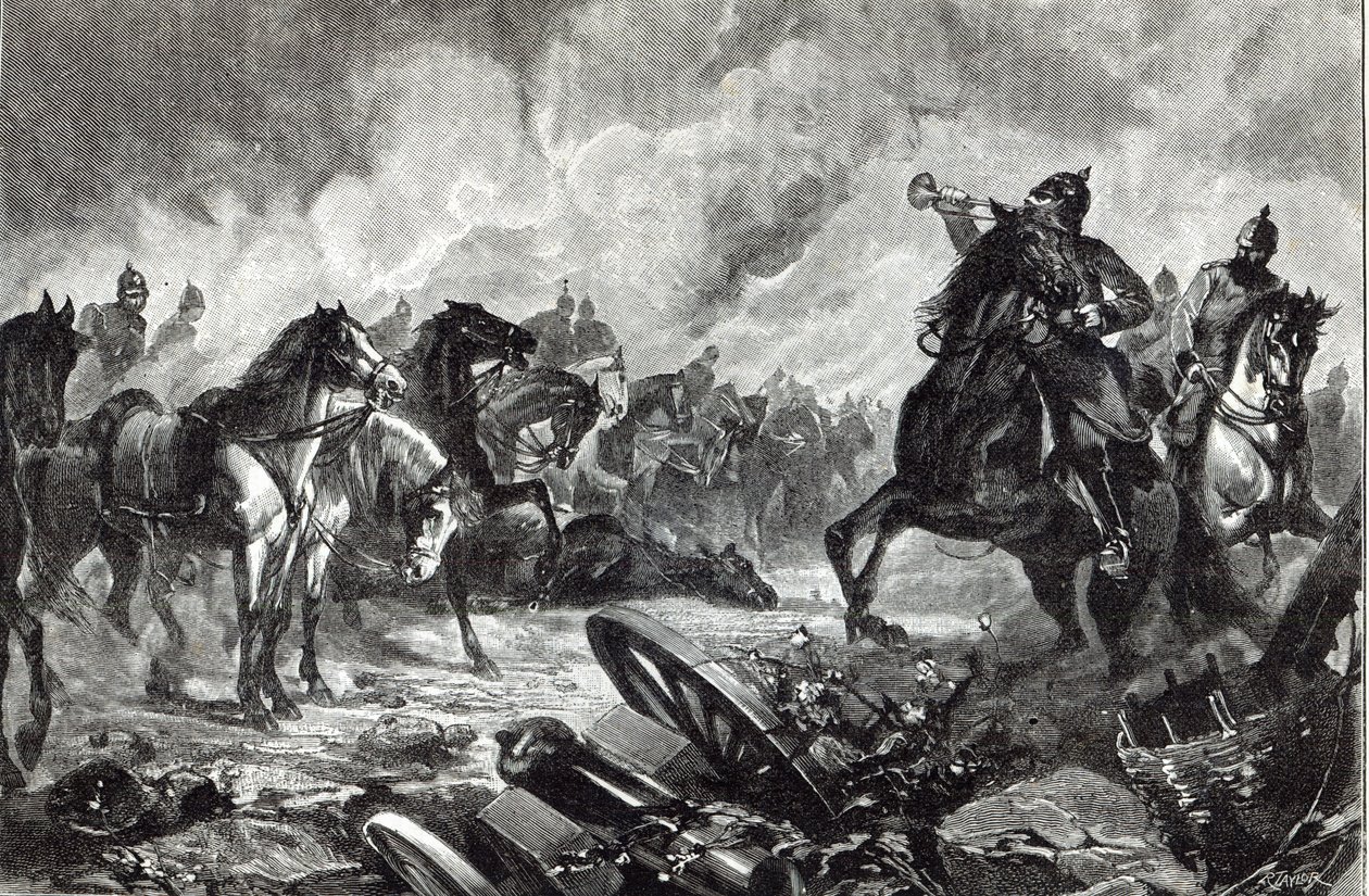 グラヴェロットの馬、「レジャーアワー」、1888年 作： 英語学校