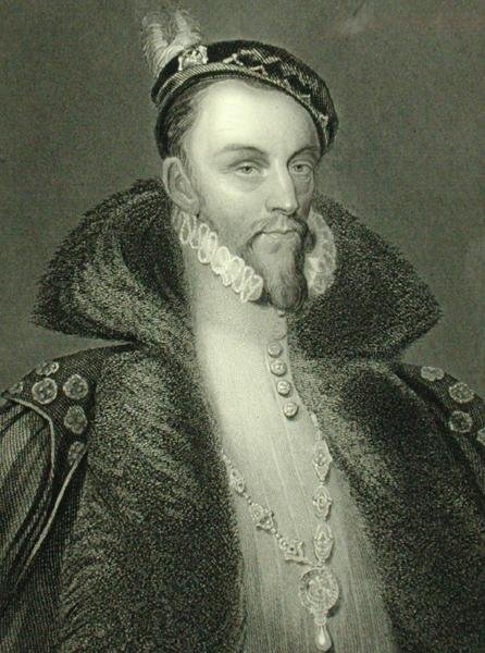 Thomas Radclyffe (c.1526-83) 3rd Earl of Sussex (エングレーヴィング) 作： 英語学校