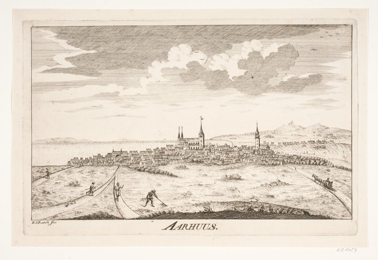 オーフスの展望 作： Erasmus Sigismund Resch