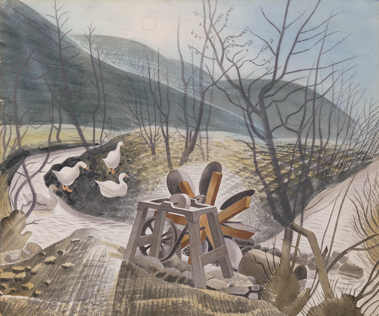 水車、1938 作： エリック・ラビリアス