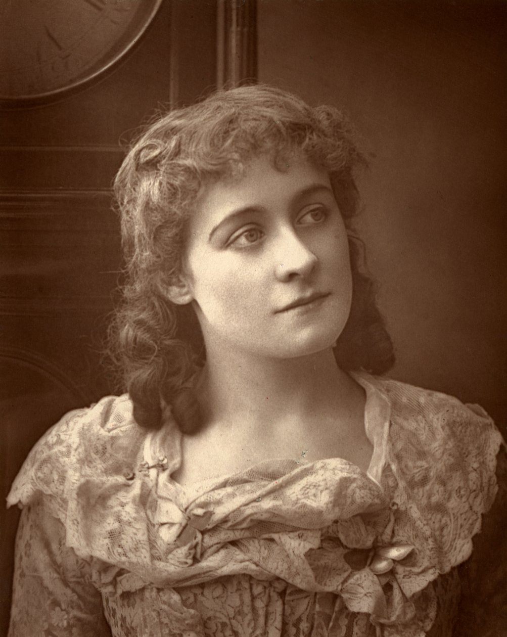 ケイト・ローク、イギリスの女優、ソフィア、1887 作： アーネストバロー