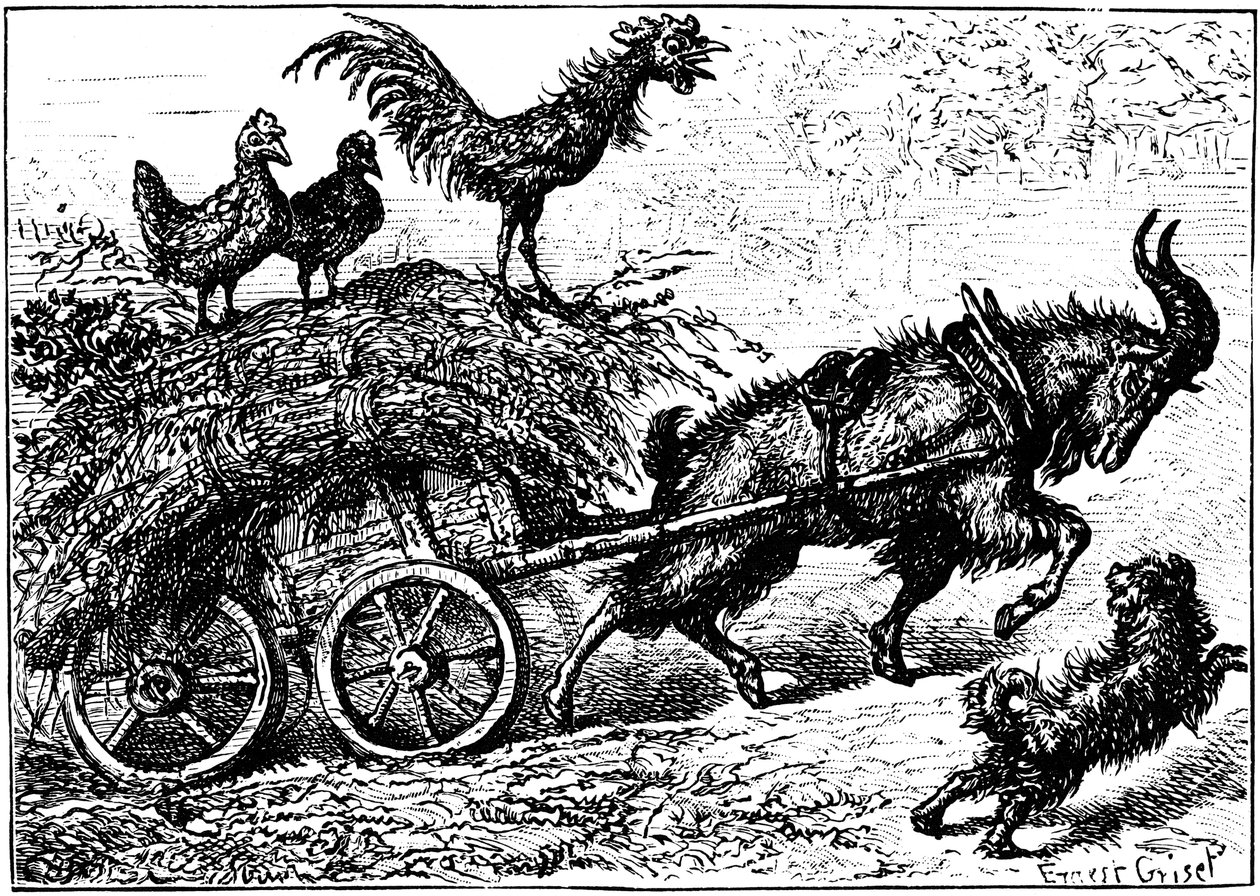 子供向けの本「Little Bo-Peep」のイラスト、c1880。 作： アーネストヘンリーグリセット