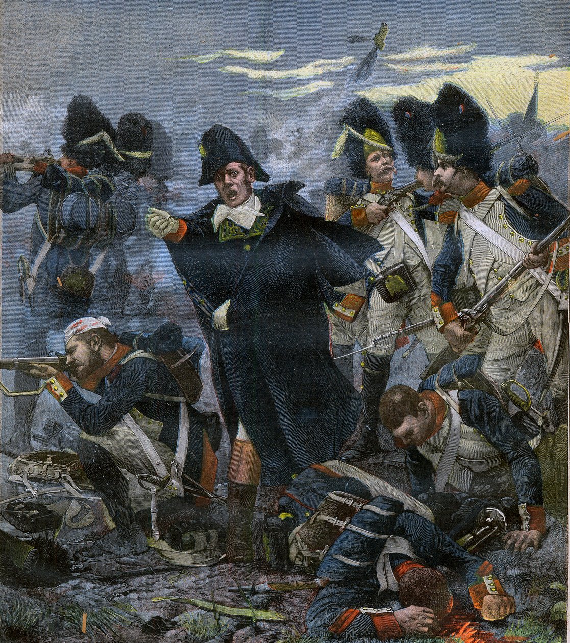 ピエール・カンブロンヌ将軍（1770-1842）とワーテルローの戦いでの