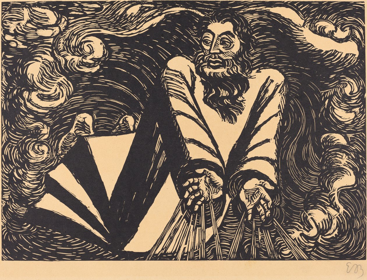 初日、1920 年。 作： エルンスト・バルラッハ
