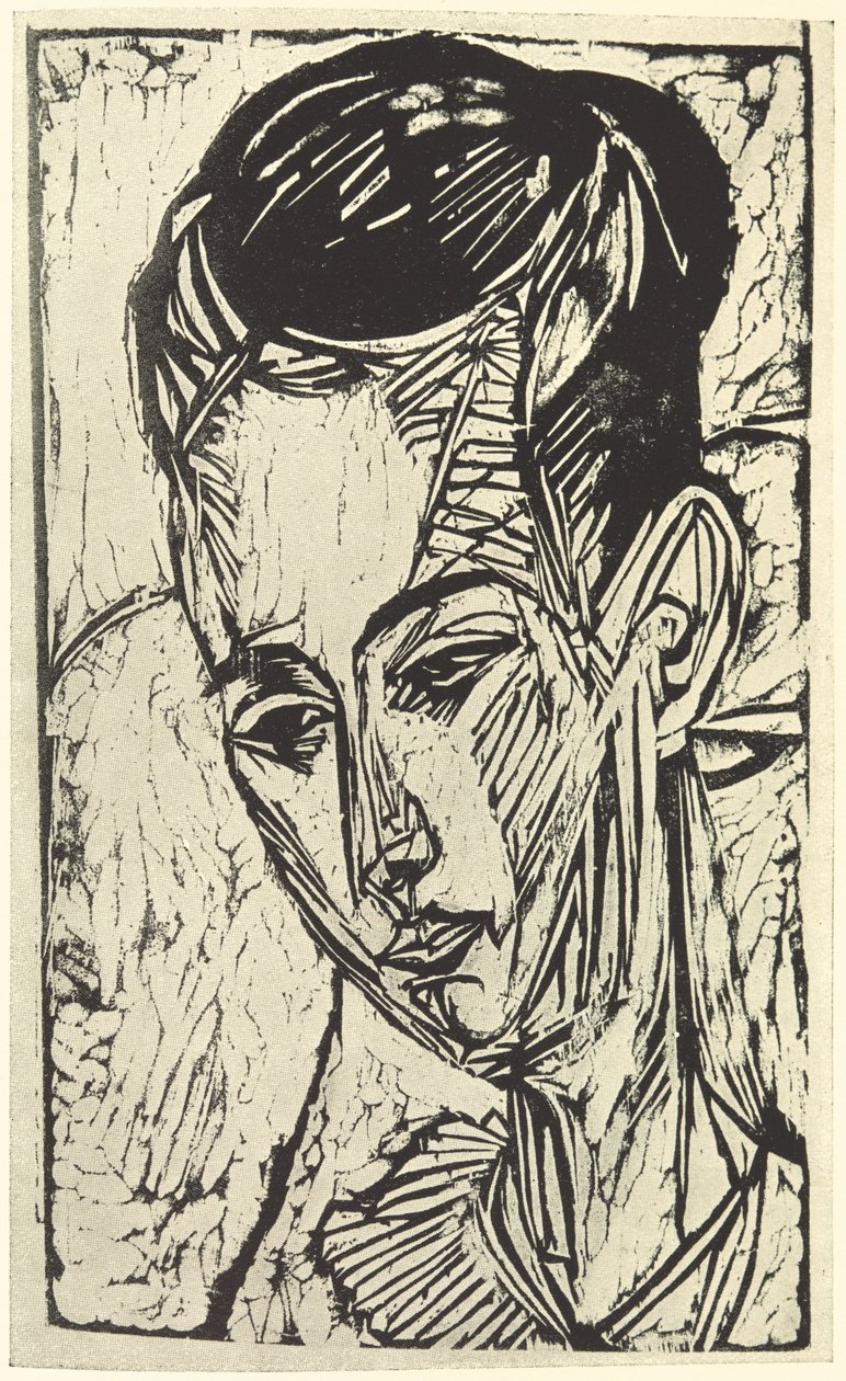 1924 年までの Ernst Ludwig Kirchner のグラフィック、Gustav Schiefler Volume I から 1916 年まで..., 1926. 作： エルンスト・ルートヴィヒ・キルヒナー
