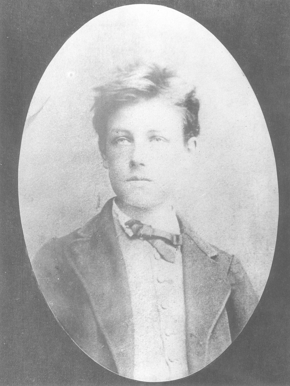アーサー・ランボーの肖像（1854-91）、1870年頃 作： エティエンヌ・カルジャット